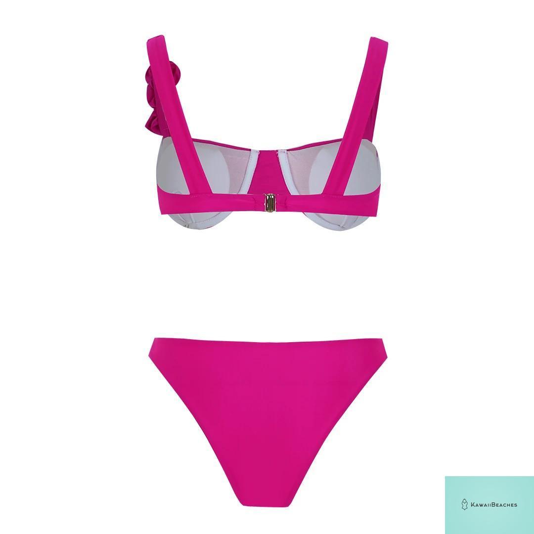 Push Up Brazilian Bikini Set