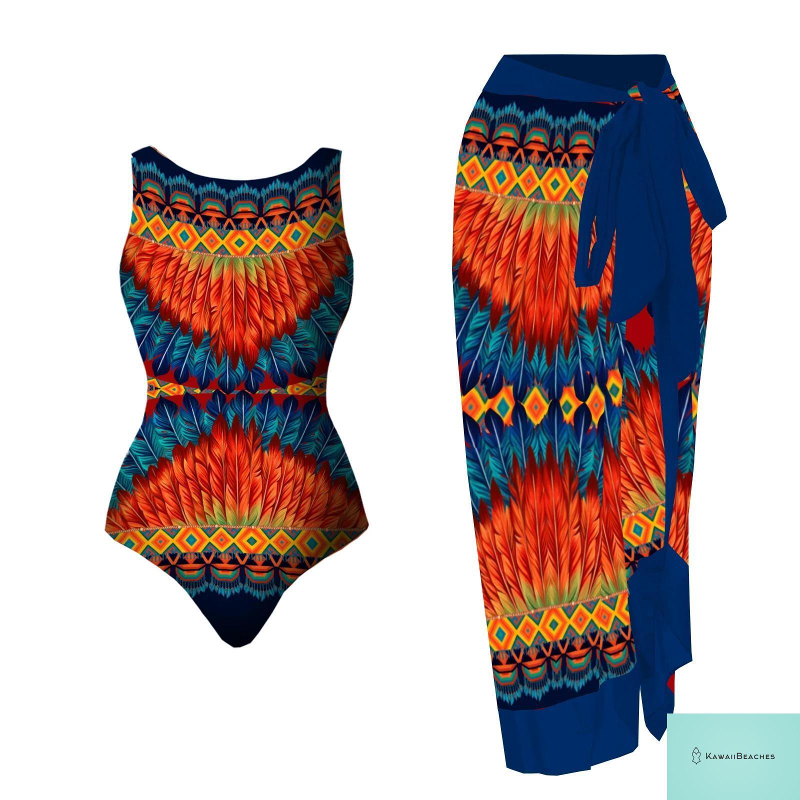 Floral Printed Ruffle Bikini Set