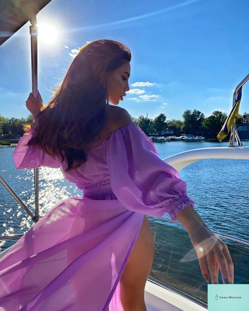 Womens Two Piece Swimsuit Set