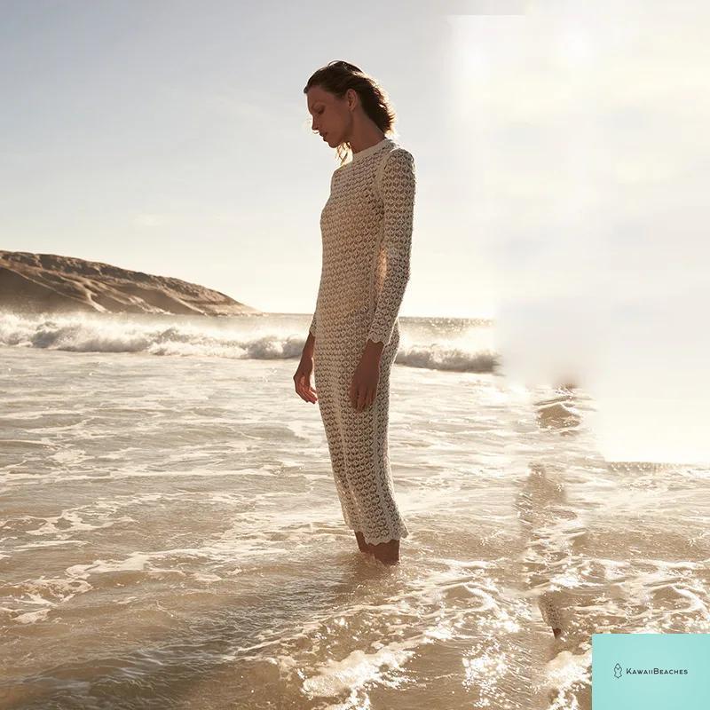 Kawaii Crochet Beach Cover Up Swimsuit