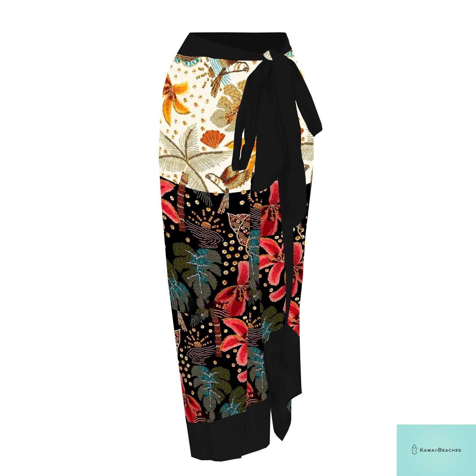 Floral Printed Ruffle Bikini Set