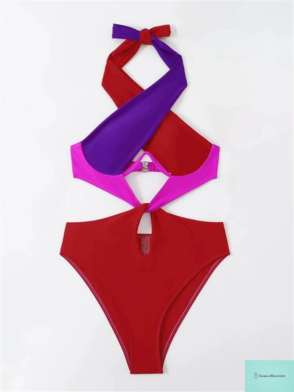 Kawaii Beaches Push Up Monokini Swimsuit