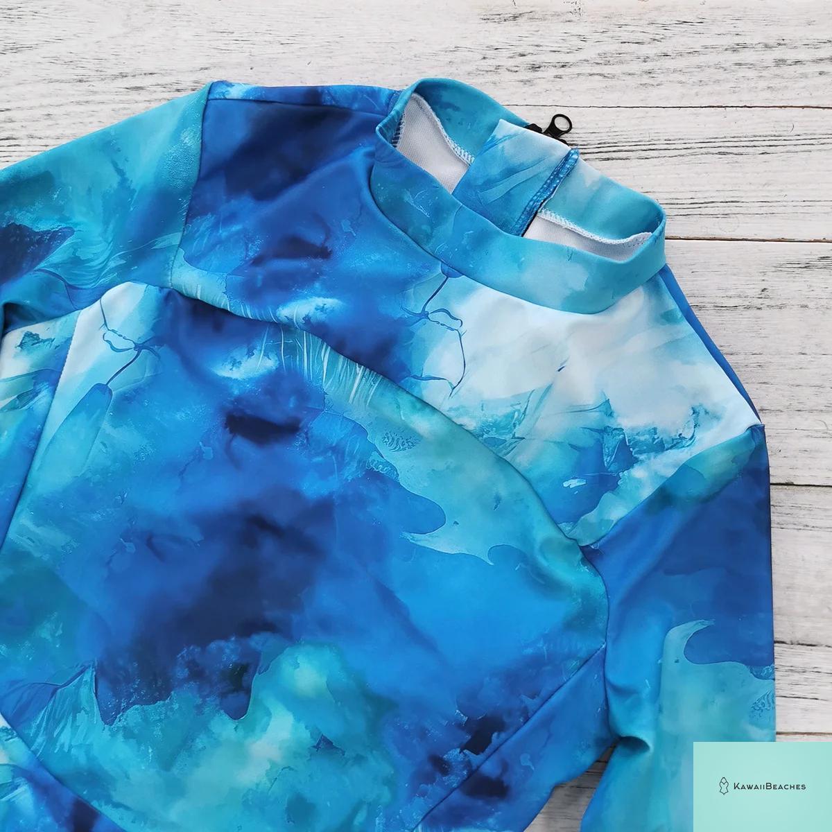 KawaiiBeaches Skeleton Long Sleeve Swimsuit