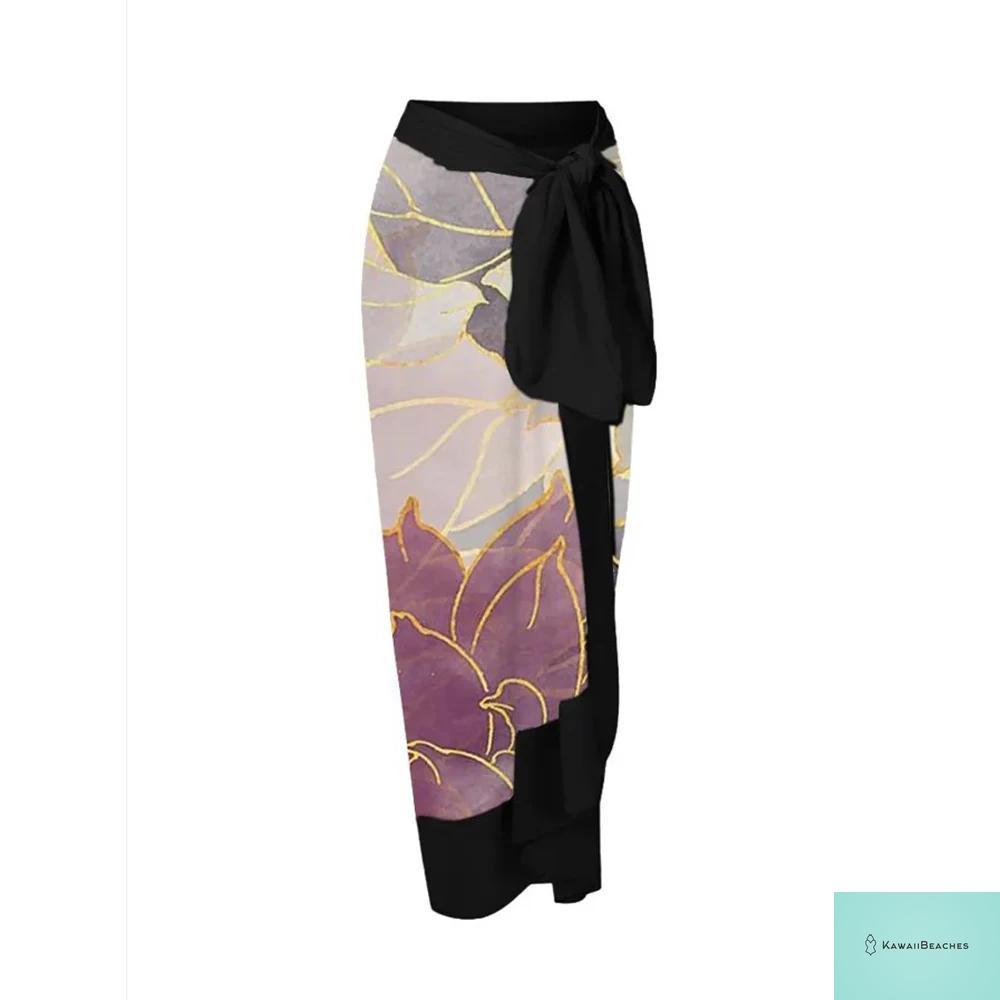 Floral Ruffle Push Up Bikini Set