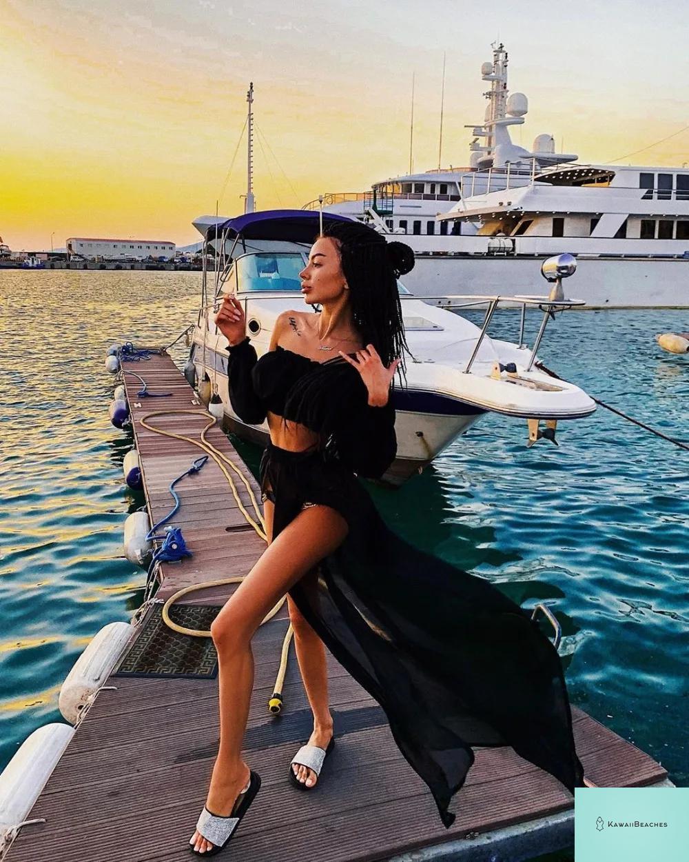 Womens Two Piece Swimsuit Set