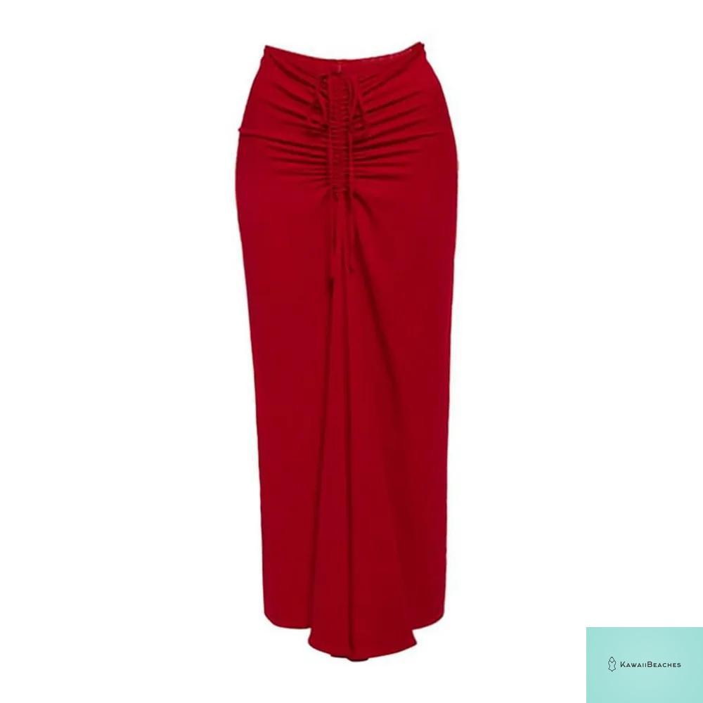 Vintage High Waist One Piece Swimsuit Set