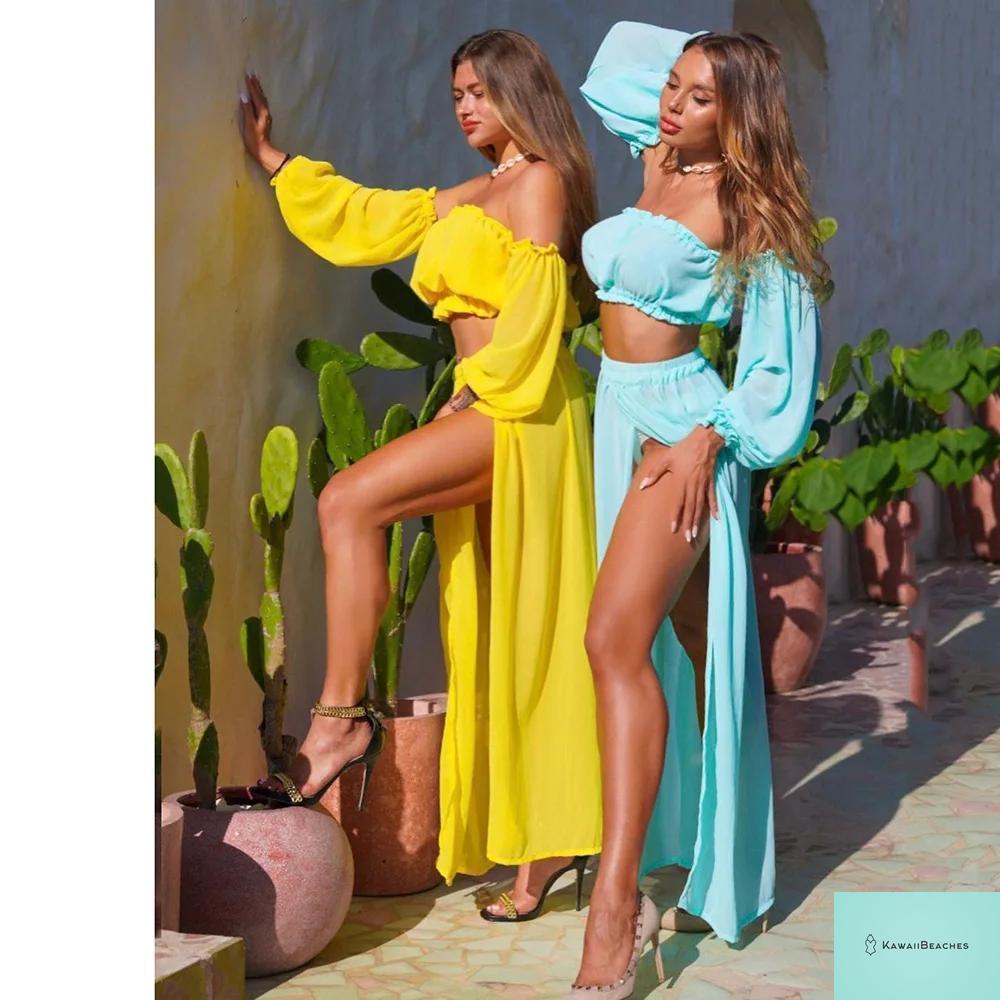 Womens Two Piece Swimsuit Set