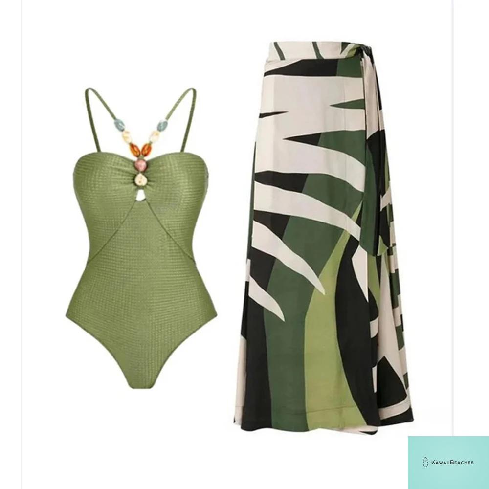 Floral Ruffle Push Up Bikini Set