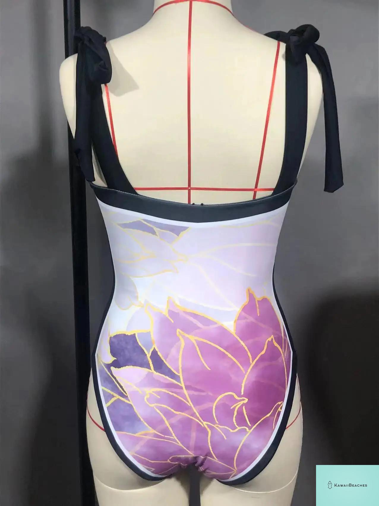 Floral Ruffle Push Up Bikini Set