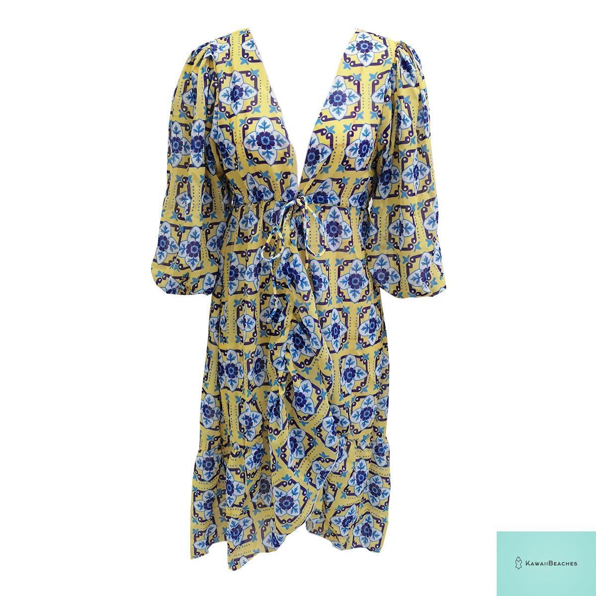 Kawaii Vintage Floral One Piece Swimsuit