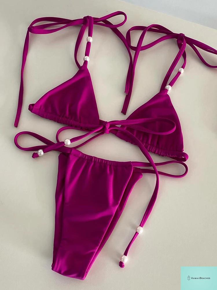 Sexy Bandage String Bikini Swimsuit Collection