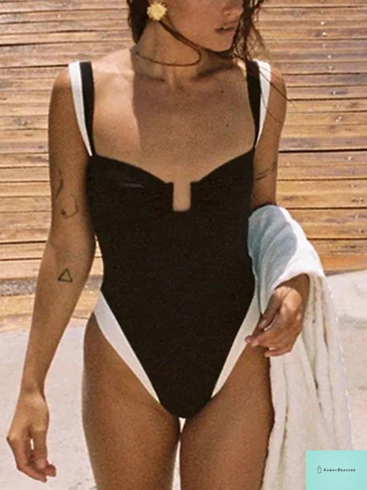 Sexy High Cut One Piece Swimsuit