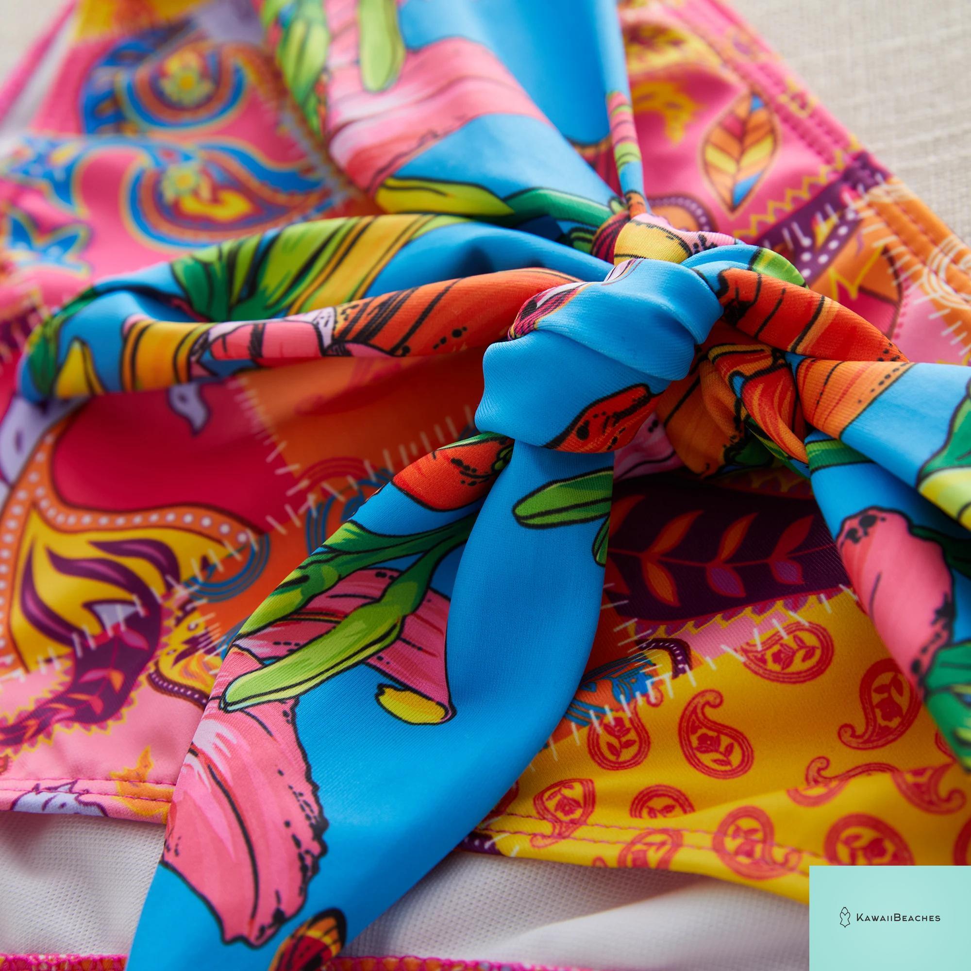 Sexy Ruffle Bikini Swimsuit Set