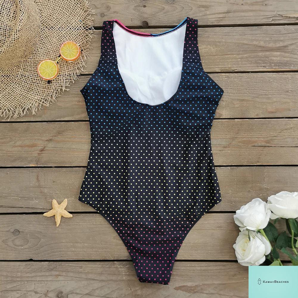 Womens Floral Lace Up Swimsuit
