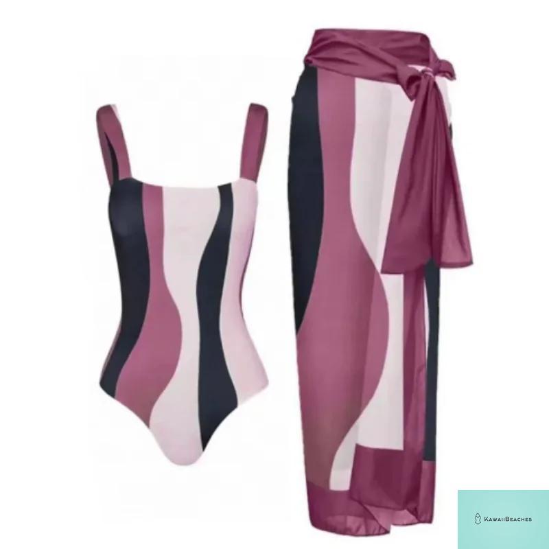 Floral Ruffle Push Up Bikini Set