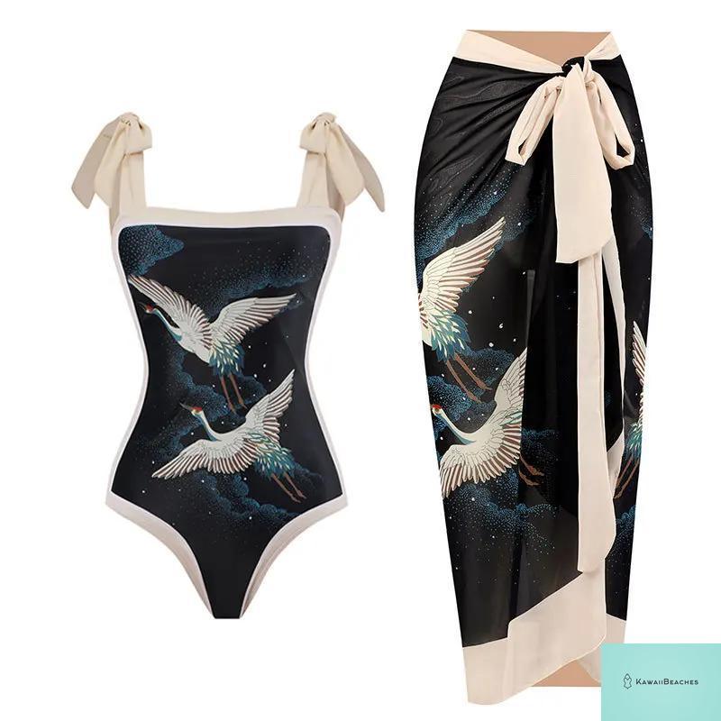 Floral Ruffle Push Up Bikini Set