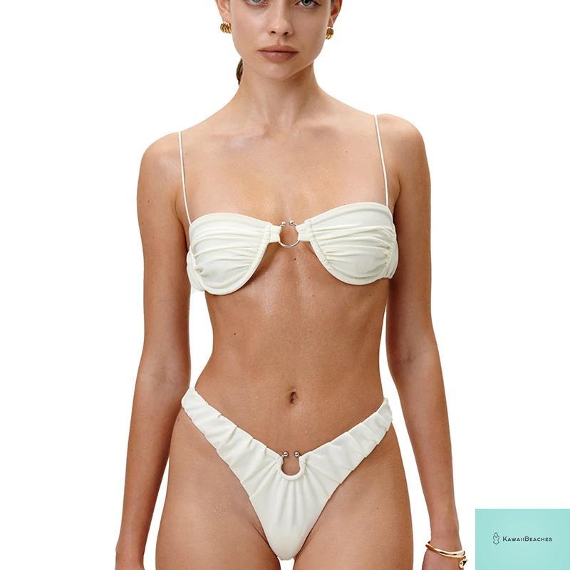Kawaii Womens Push Up Bikini Set