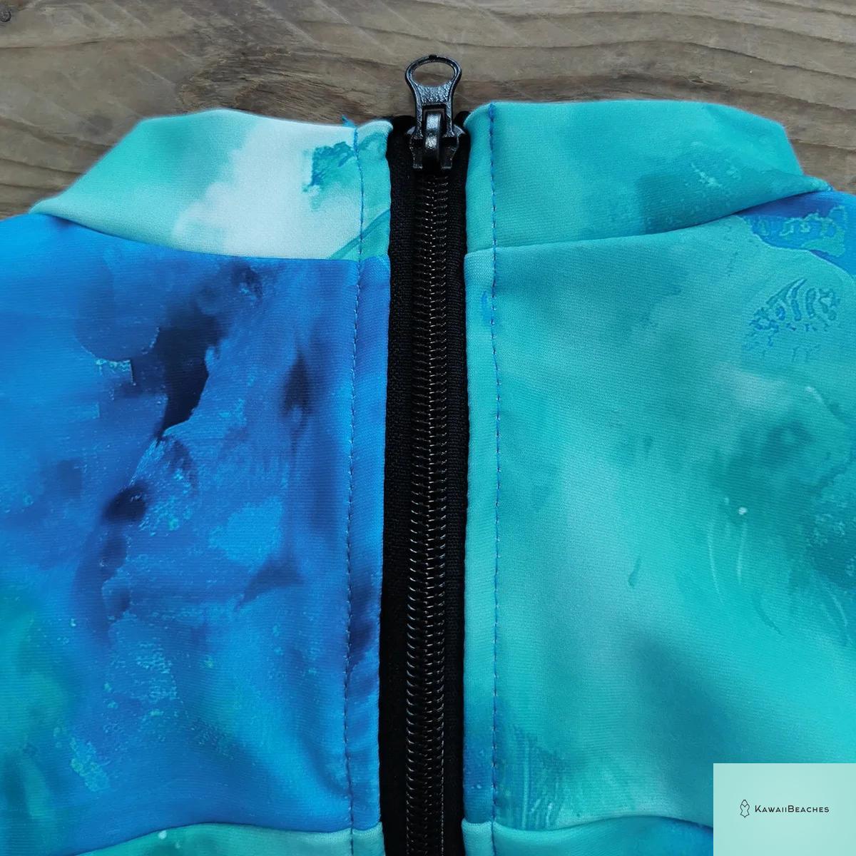 KawaiiBeaches Skeleton Long Sleeve Swimsuit