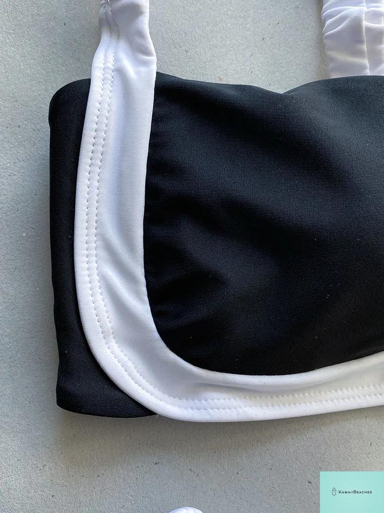 KawaiiBeaches Womens Patchwork Bikini Set