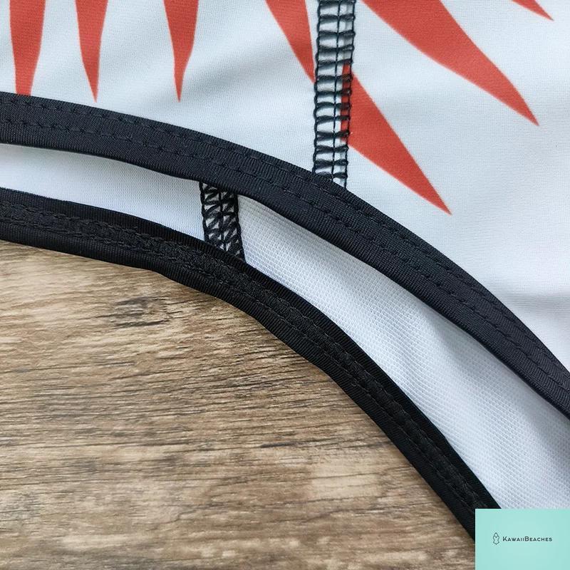 KawaiiBeaches Skeleton Long Sleeve Swimsuit