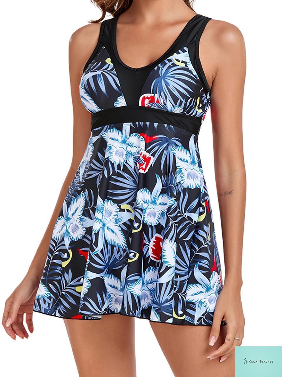 Womens Mesh Two Piece Swimwear Set