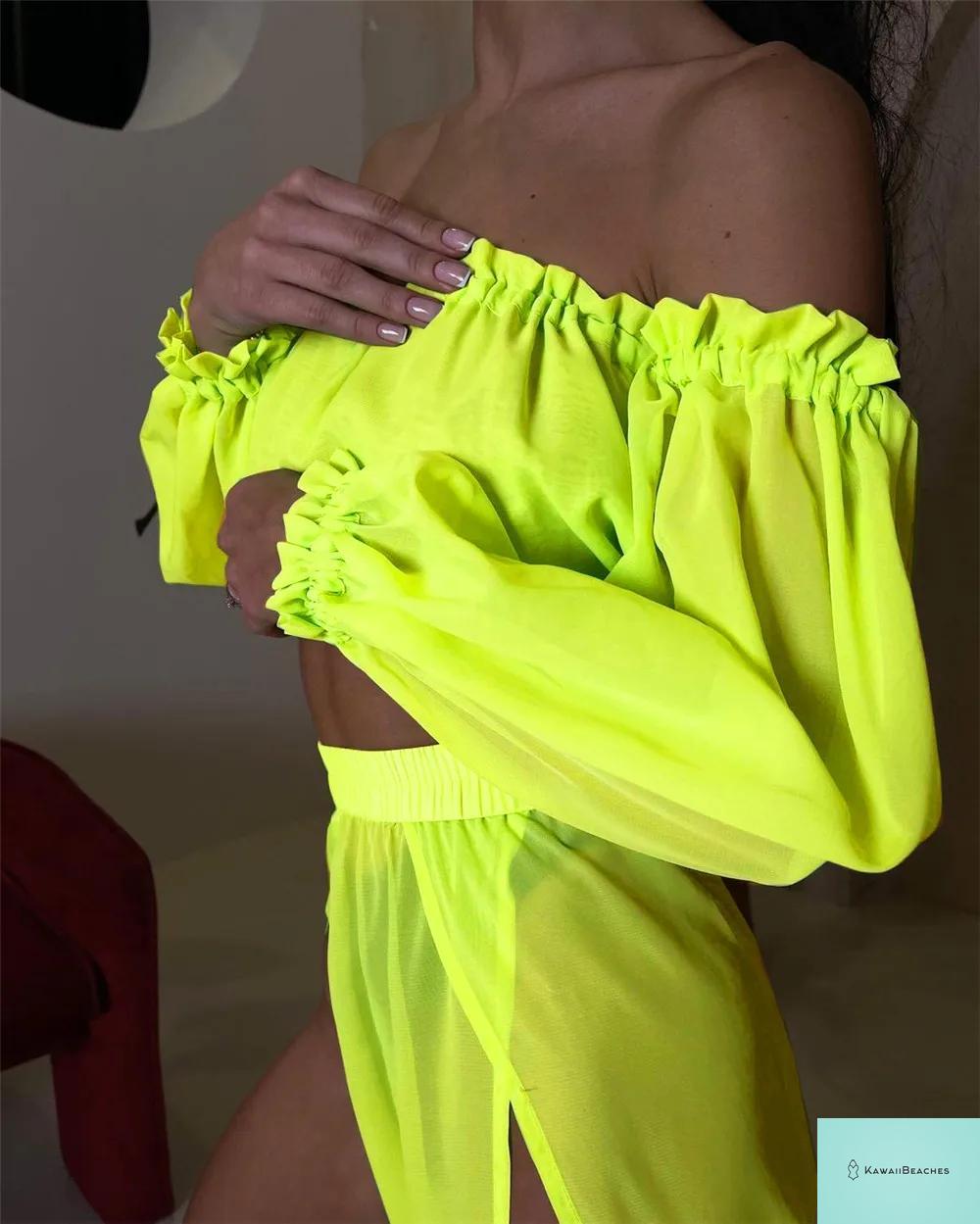 Womens Two Piece Swimsuit Set