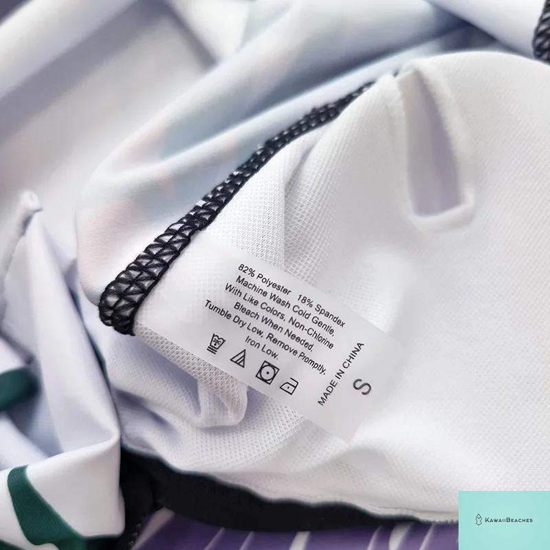 KawaiiBeaches Skeleton Long Sleeve Swimsuit