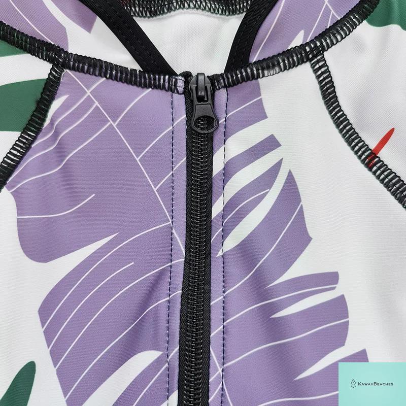 KawaiiBeaches Skeleton Long Sleeve Swimsuit