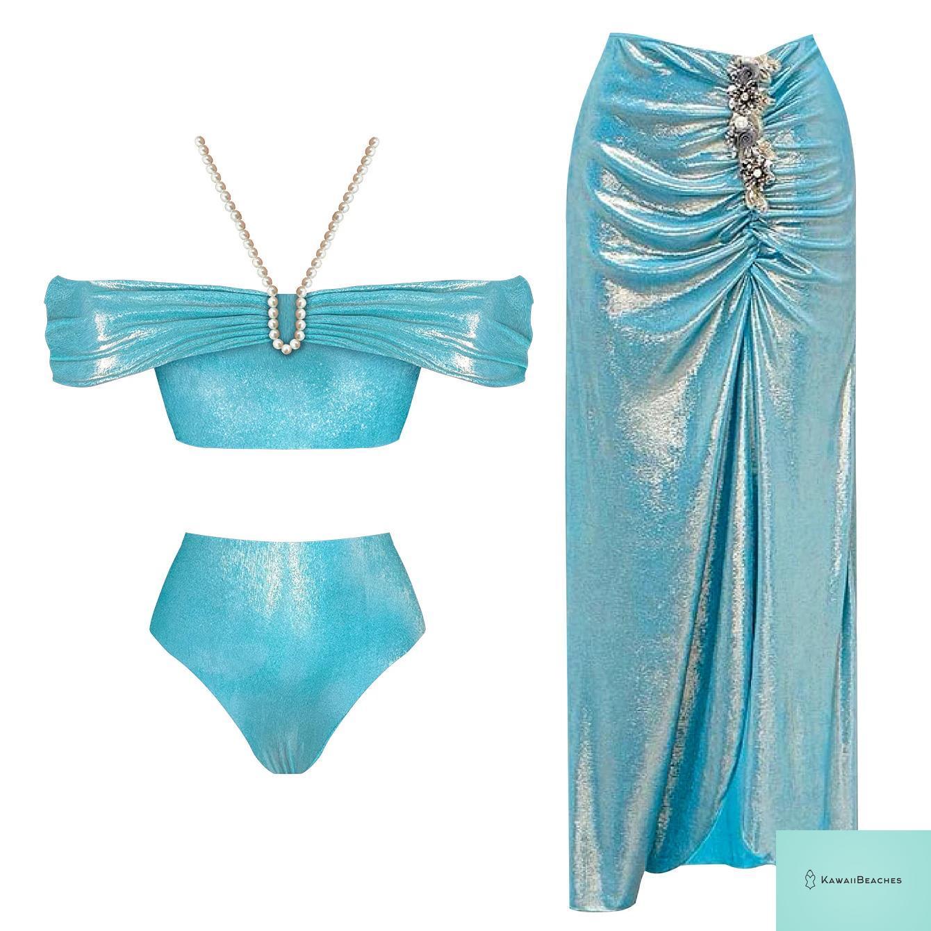 Floral Ruffle Push Up Bikini Set