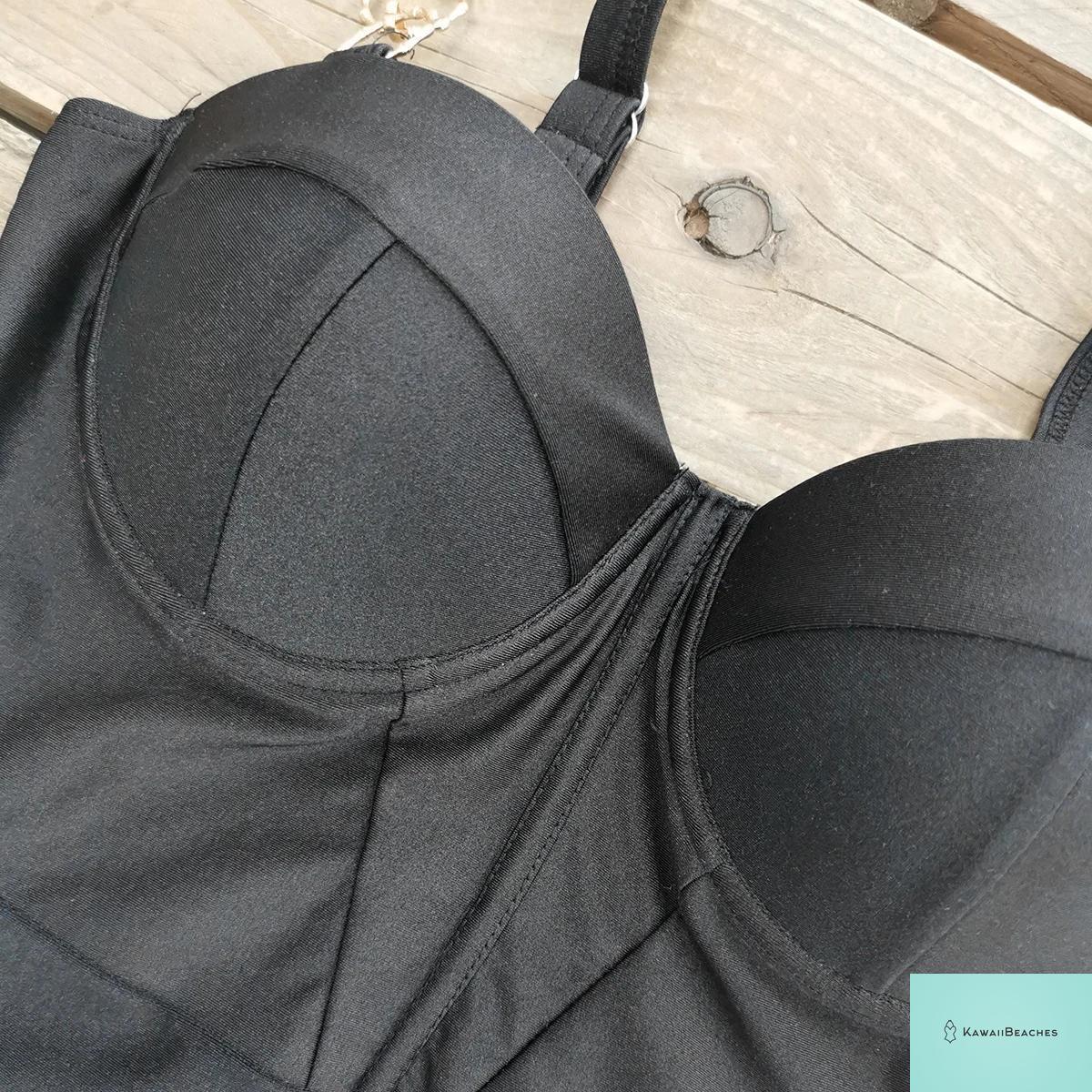 Kawaii Retro Push Up One Piece Swimsuit