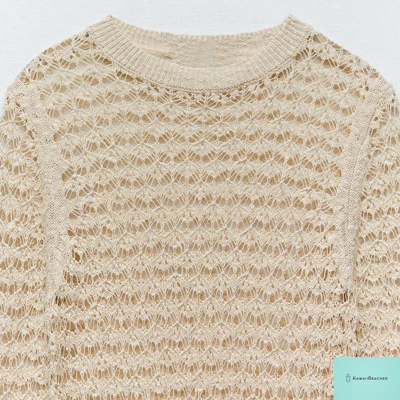 Kawaii Crochet Beach Cover Up Swimsuit