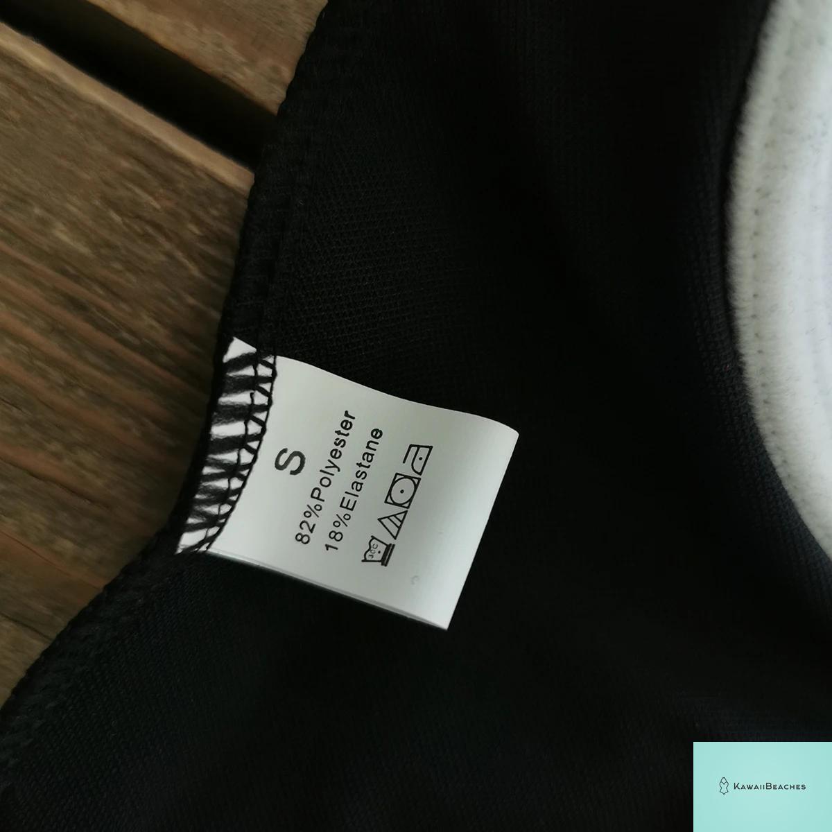 Kawaii Retro Push Up One Piece Swimsuit