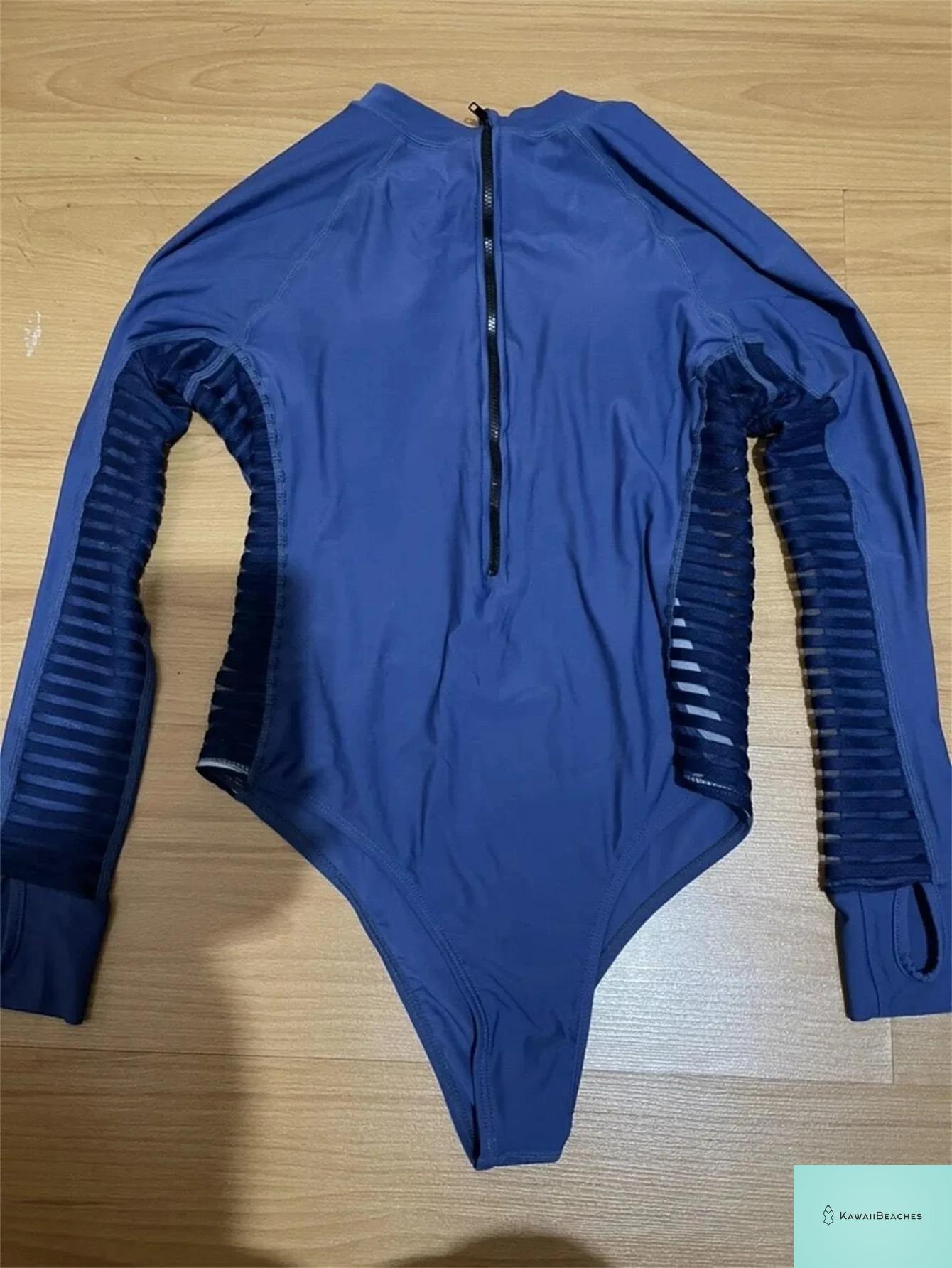 KawaiiBeaches Skeleton Long Sleeve Swimsuit