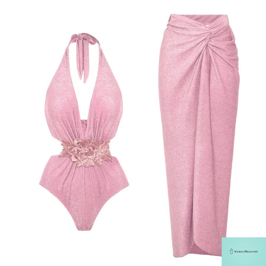 Kawaii Ruffle Skirted Bikini Set