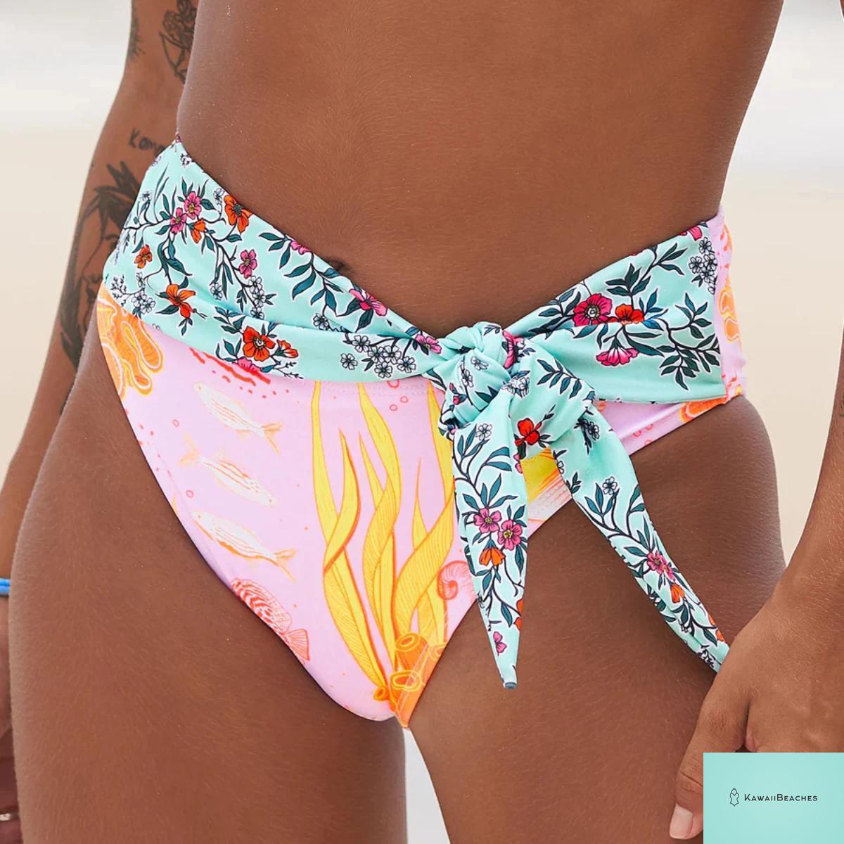 Sexy Ruffle Bikini Swimsuit Set