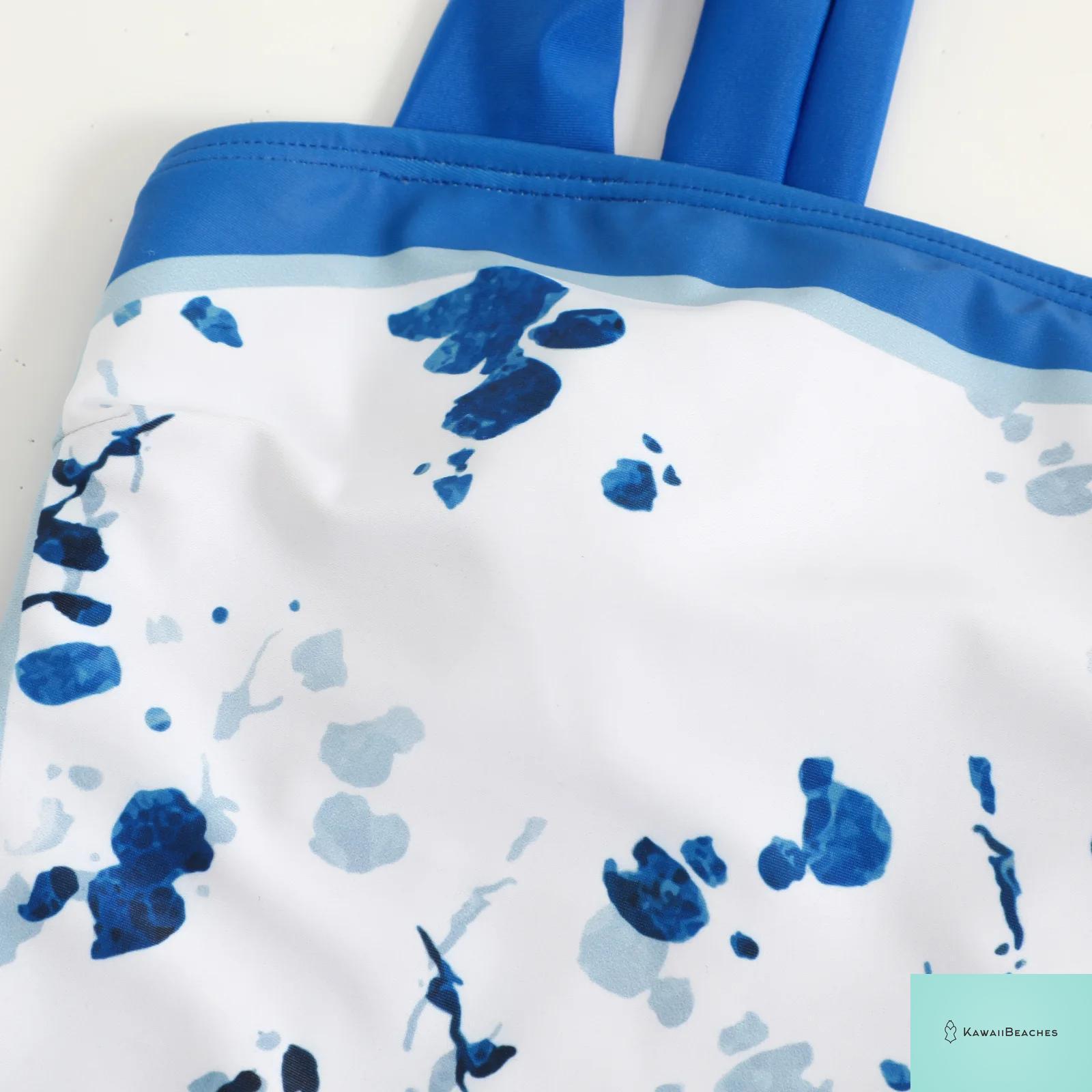 Floral Ruffle Push Up Bikini Set