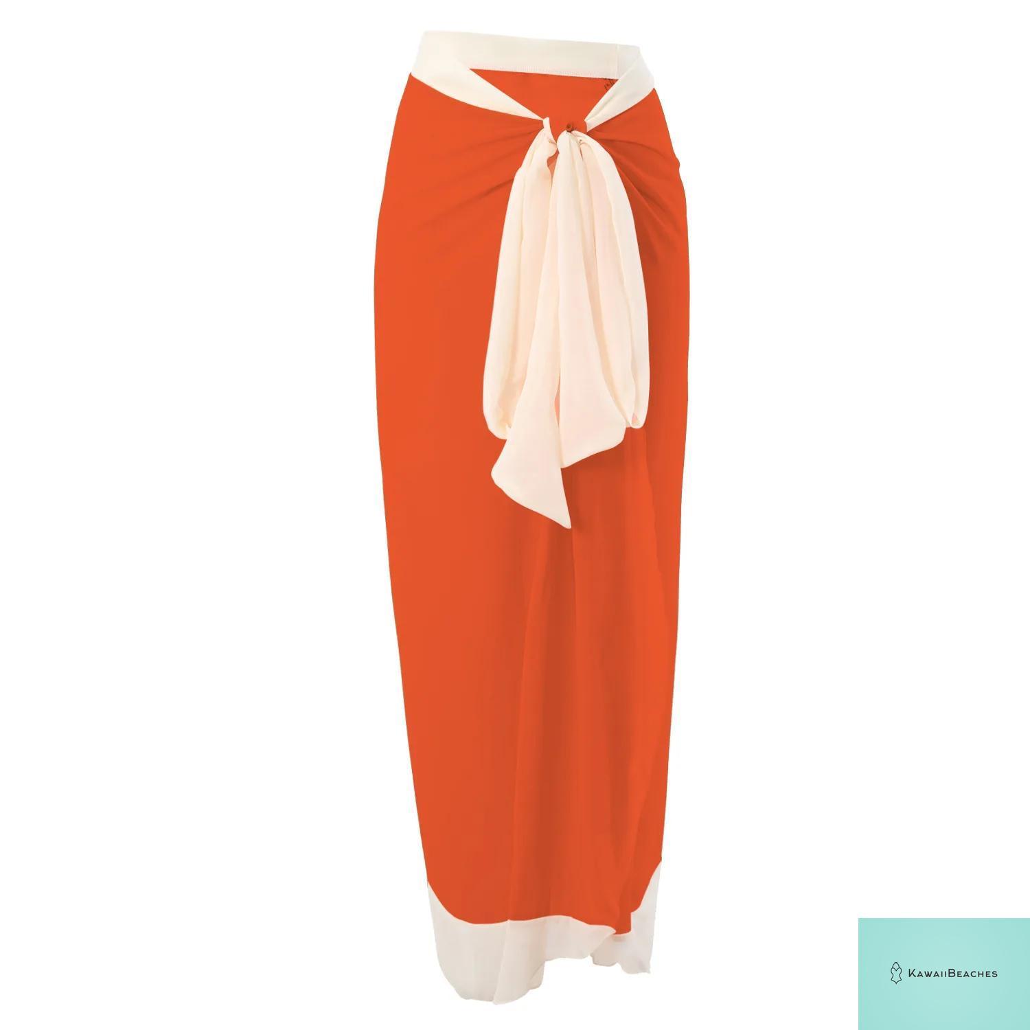 Kawaii Retro Print Beach Dress Cover-Up