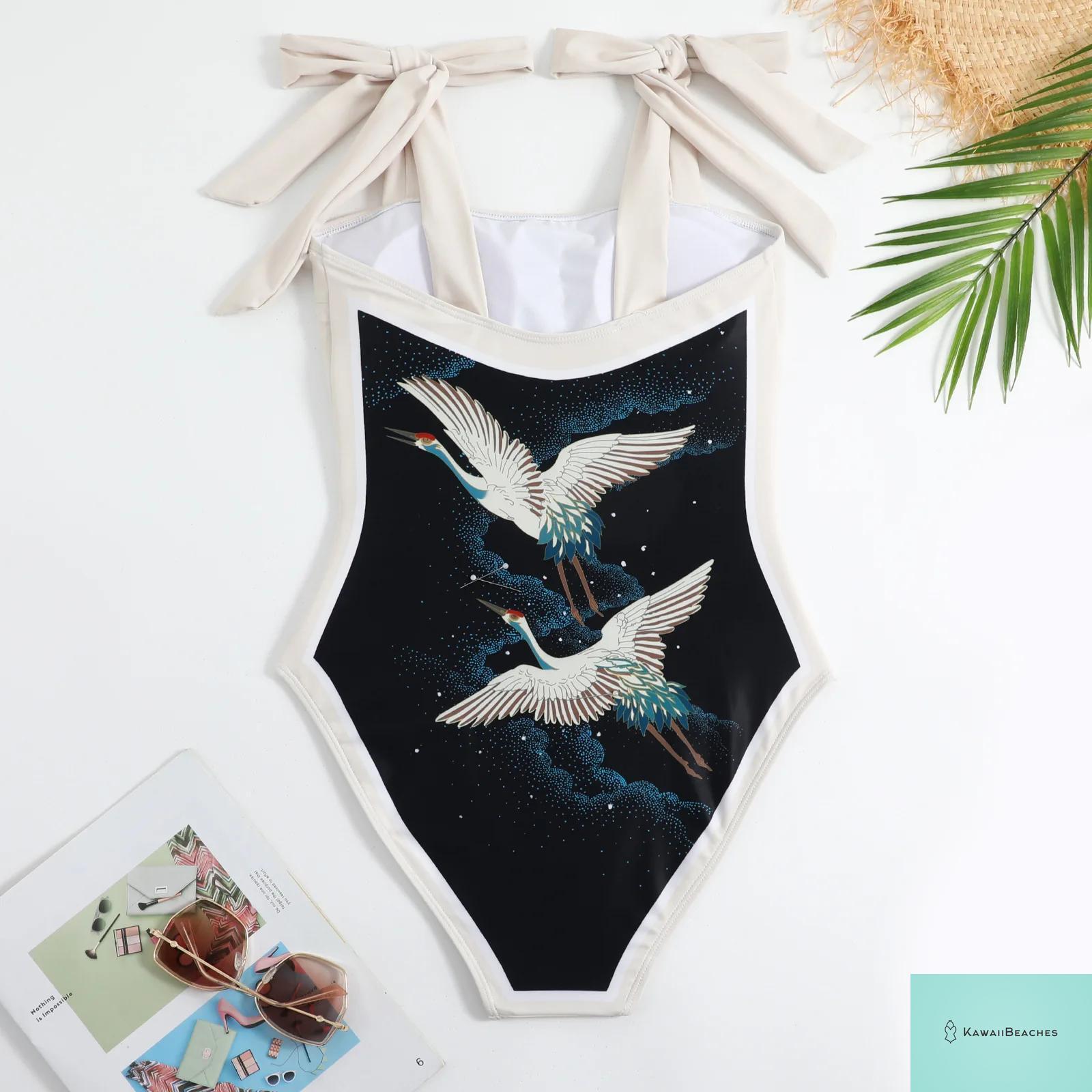 Floral Ruffle Push Up Bikini Set