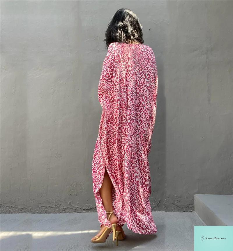 Womens Beach Cover Up Kaftan Dress
