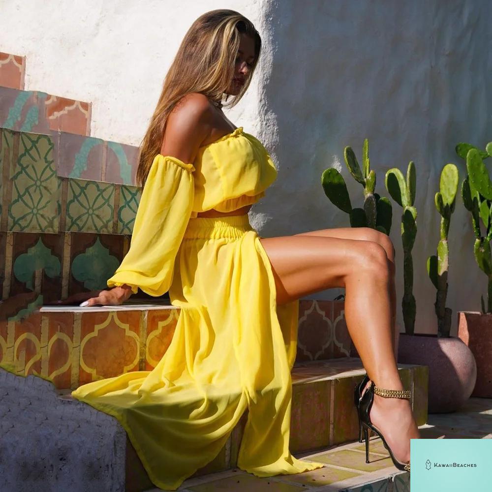 Womens Two Piece Swimsuit Set