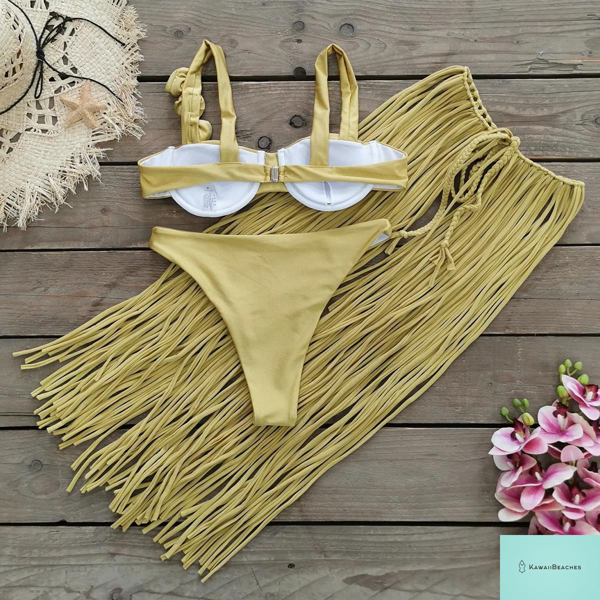 Push Up Brazilian Bikini Set