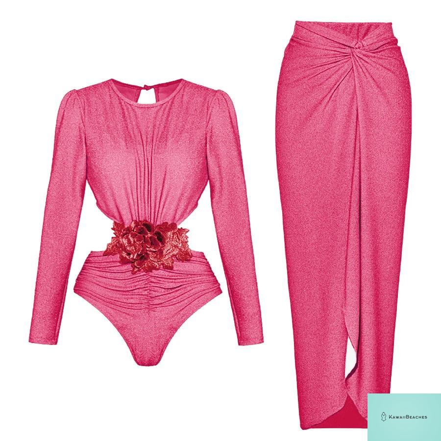 Kawaii Ruffle Skirted Bikini Set