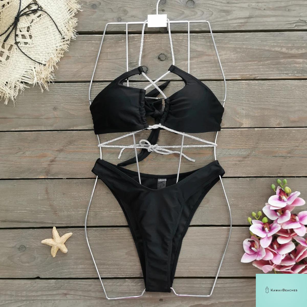 High Waist Sexy Brazilian Bikini Set