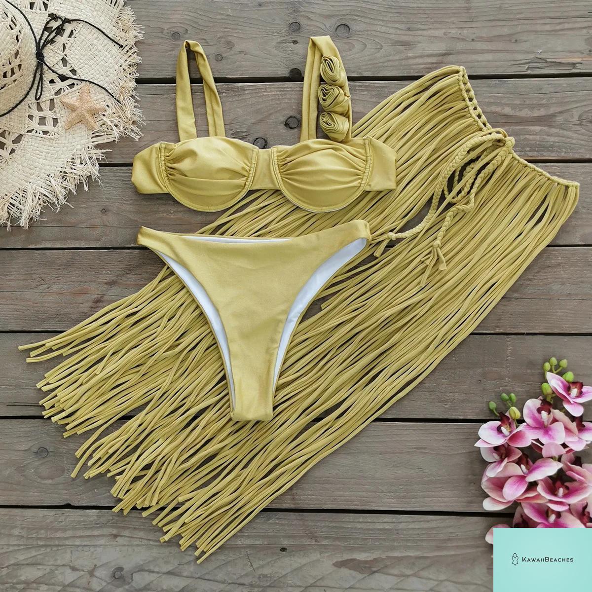 Push Up Brazilian Bikini Set