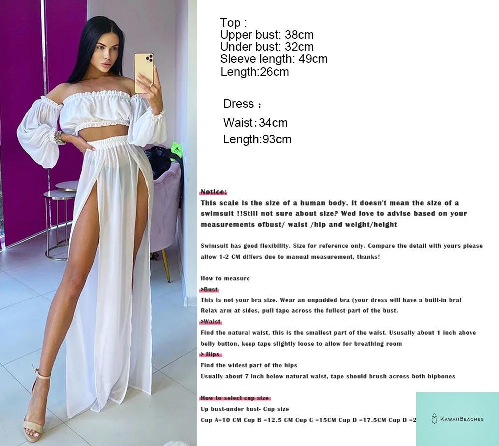 Womens Two Piece Swimsuit Set