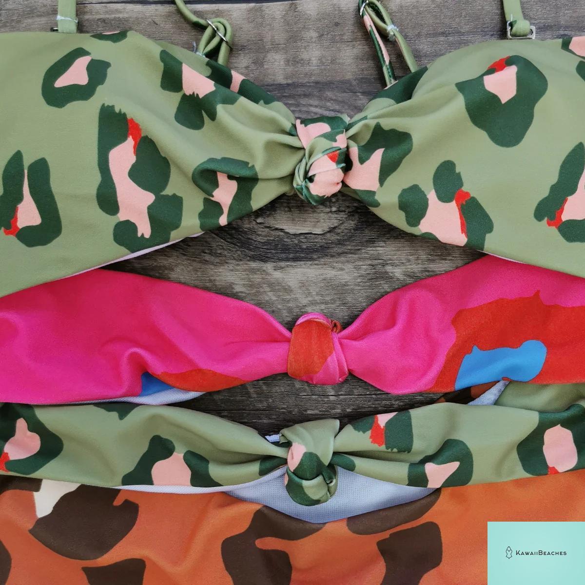 Kawaii Vintage Floral One Piece Swimsuit