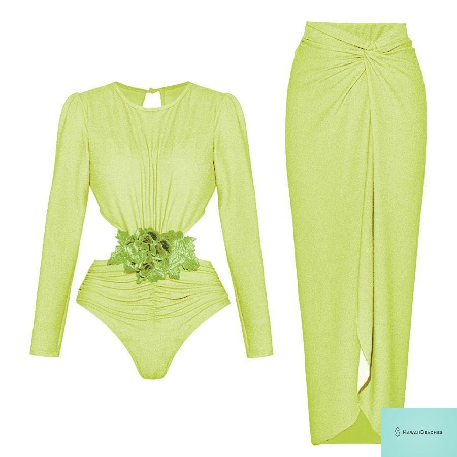 Kawaii Ruffle Skirted Bikini Set