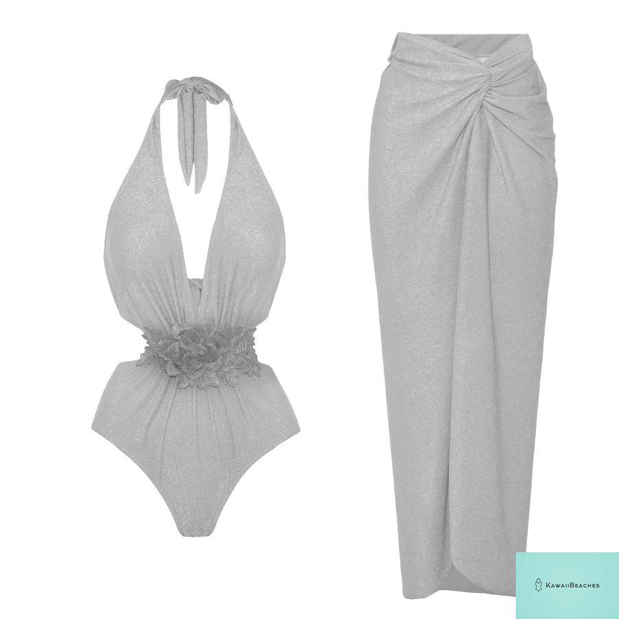 Kawaii Ruffle Skirted Bikini Set