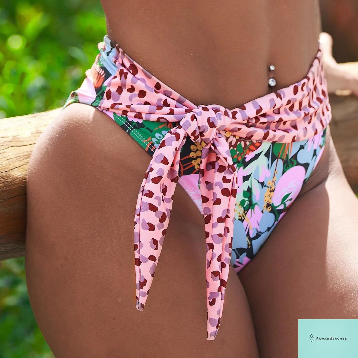 Sexy Ruffle Bikini Swimsuit Set