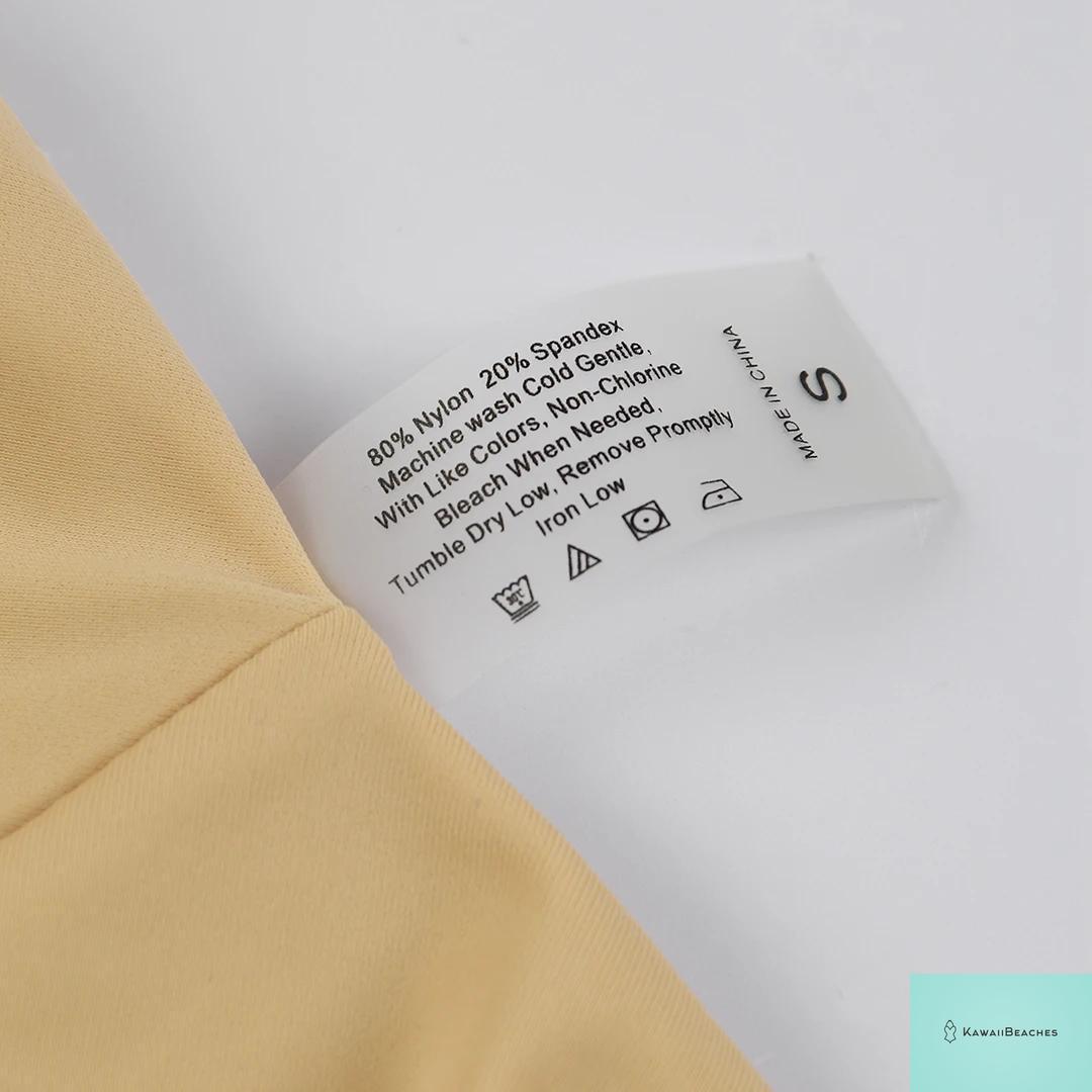 Kawaii Stripes Lace-Up Brazilian Bikini Set